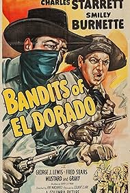 Smiley Burnette, Gravy, Mustard, and Charles Starrett in Bandits of El Dorado (1949)