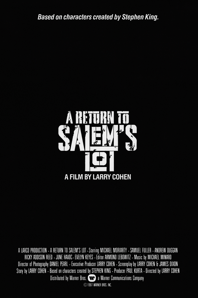 A Return to Salem's Lot (1987)