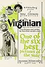 Kenneth Harlan, Raymond Hatton, Pat O'Malley, Russell Simpson, and Florence Vidor in The Virginian (1923)