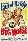 Oliver Hardy, Stan Laurel, and Doris Merrick in The Big Noise (1944)