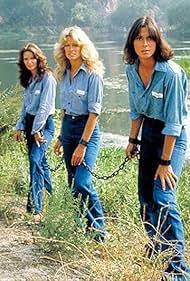 Farrah Fawcett, Kate Jackson, and Jaclyn Smith in Charlie's Angels (1976)