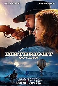 Lucas Black and Sarah Drew in Birthright Outlaw (2023)