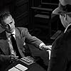 George Raft and Paul Stewart in Loan Shark (1952)