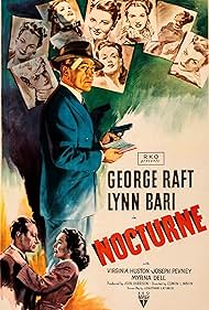 Lynn Bari and George Raft in Nocturne (1946)