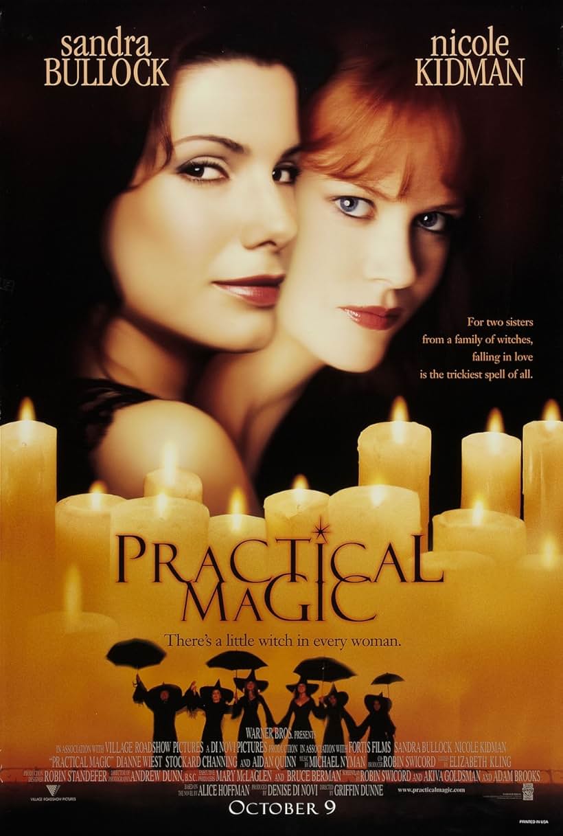 Sandra Bullock and Nicole Kidman in Practical Magic (1998)