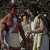 Arnold Schwarzenegger and Ernest Graves in Hercules in New York (1970)