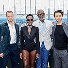 Djimon Hounsou, Alex Wolff, Lupita Nyong'o, and Joseph Quinn at an event for A Quiet Place: Day One (2024)