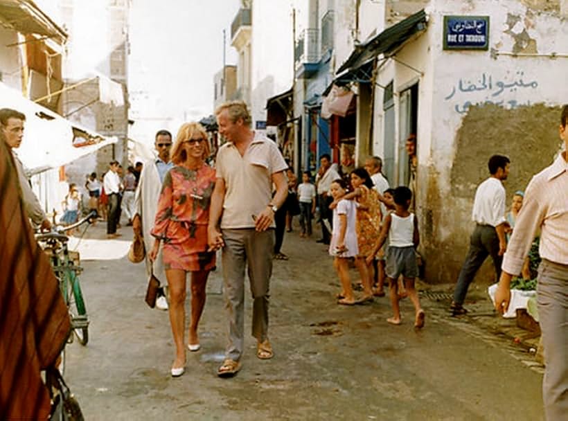 Bibi Andersson and Henning Moritzen in Tænk på et tal (1969)