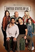 Dean Norris, Adhir Kalyan, Kelli Goss, Parker Young, Elizabeth Alderfer, and Farrah Mackenzie in United States of Al (2021)