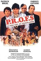 Christophe Bourseiller, Patrick Bruel, Laurent Gamelon, and Fabrice Luchini in P.R.O.F.S. (1985)