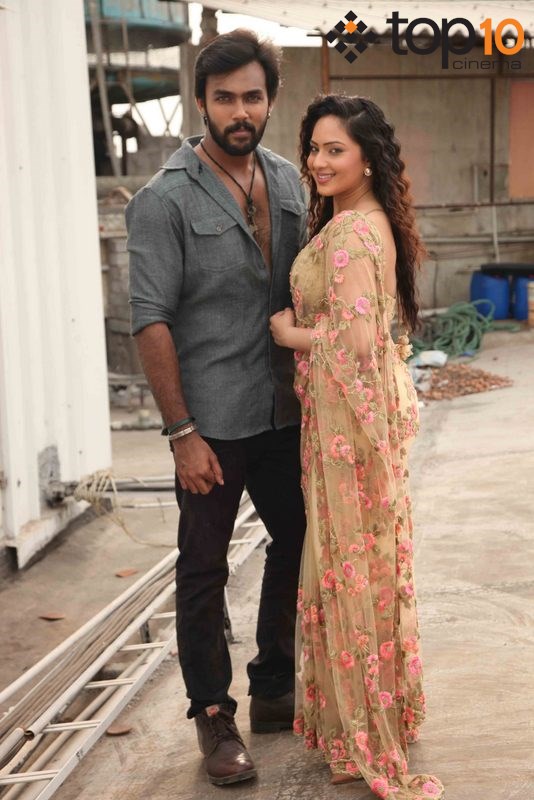 Nikesha Patel and Arav in Market Raja MBBS (2019)