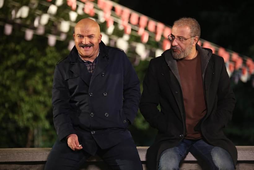 Amir Jafari and Mehdi Soltani in All Through the Night (2020)