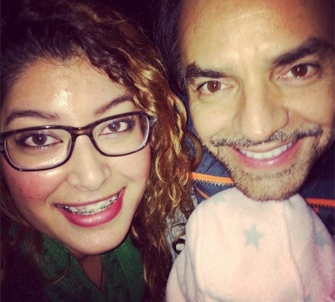 Zamara Jimenez and Eugenio Derbez