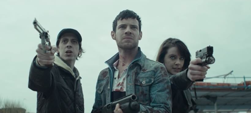 Michelle Ryan, Rasmus Hardiker, and Harry Treadaway in Cockneys vs Zombies (2012)