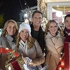 Jeremy Guilbaut, P. Lynn Johnson, Brooke Nevin, Michael Cassidy, and Andrea Brooks in Jingle Around the Clock (2018)