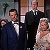 John Carroll, Richard Deacon, Andrew Duggan, and Karen Steele in Decision at Sundown (1957)