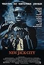 Judd Nelson, Wesley Snipes, Ice-T, and Mario Van Peebles in New Jack City (1991)