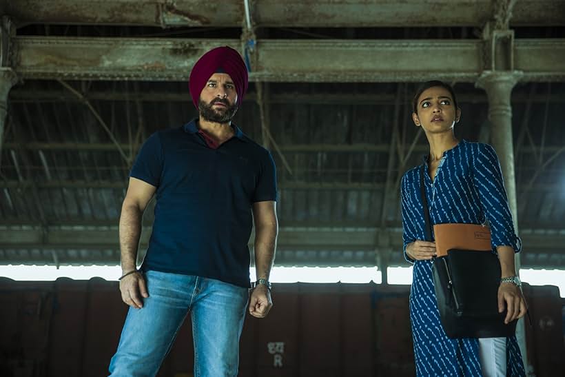 Saif Ali Khan and Radhika Apte in Sacred Games (2018)