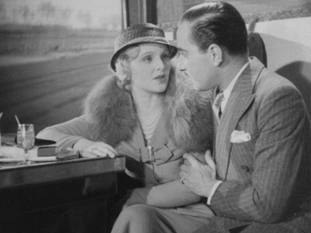 Joan Barry and Harold Huth in Rome Express (1932)