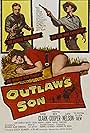 Dane Clark, Ben Cooper, and Lori Nelson in Outlaw's Son (1957)