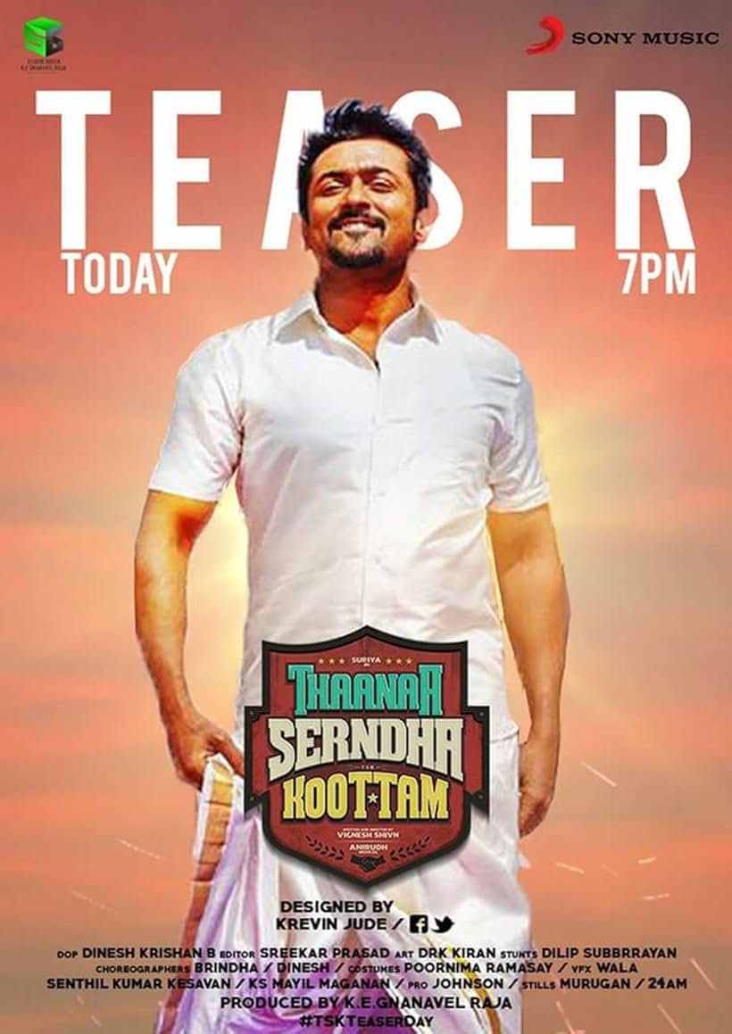 Suriya in Thaanaa Serndha Koottam (2018)