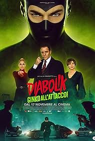 Monica Bellucci, Valerio Mastandrea, Miriam Leone, and Giacomo Gianniotti in Diabolik: Ginko Attacks (2022)