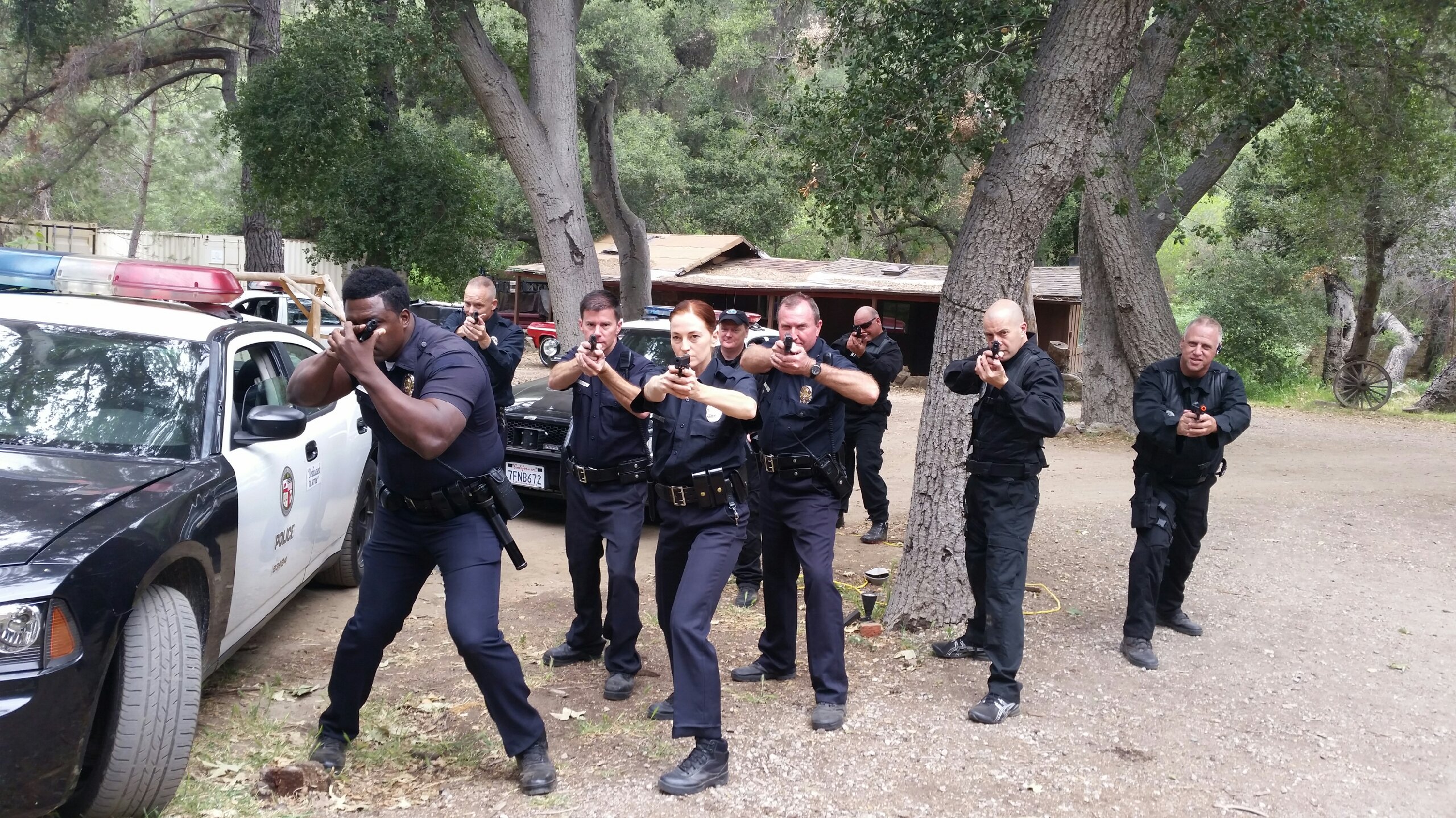 Tim Scanlon, Jeremy Meyer, David Hill, Russel Jones, Rene Aranda, Kenny Ray Powell, Lada Nikolska, Deron Wilson, and Harvey B. Jackson in Faraar (2015)