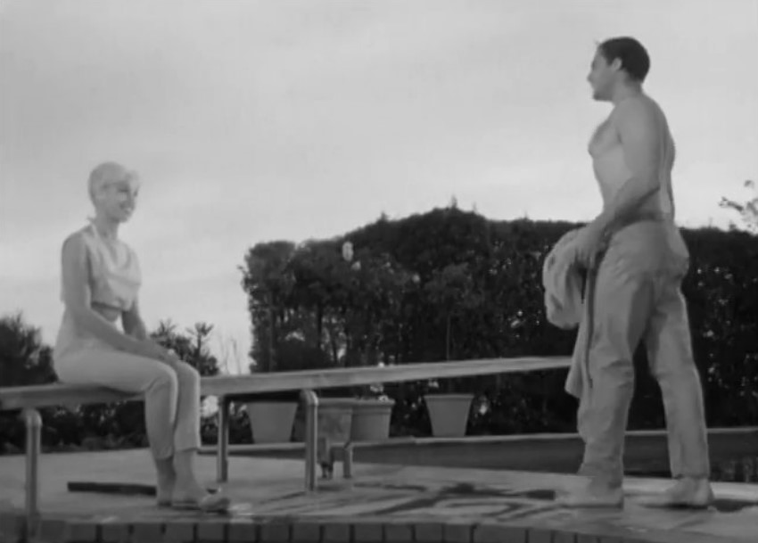 Corey Allen and Kate Manx in Private Property (1960)