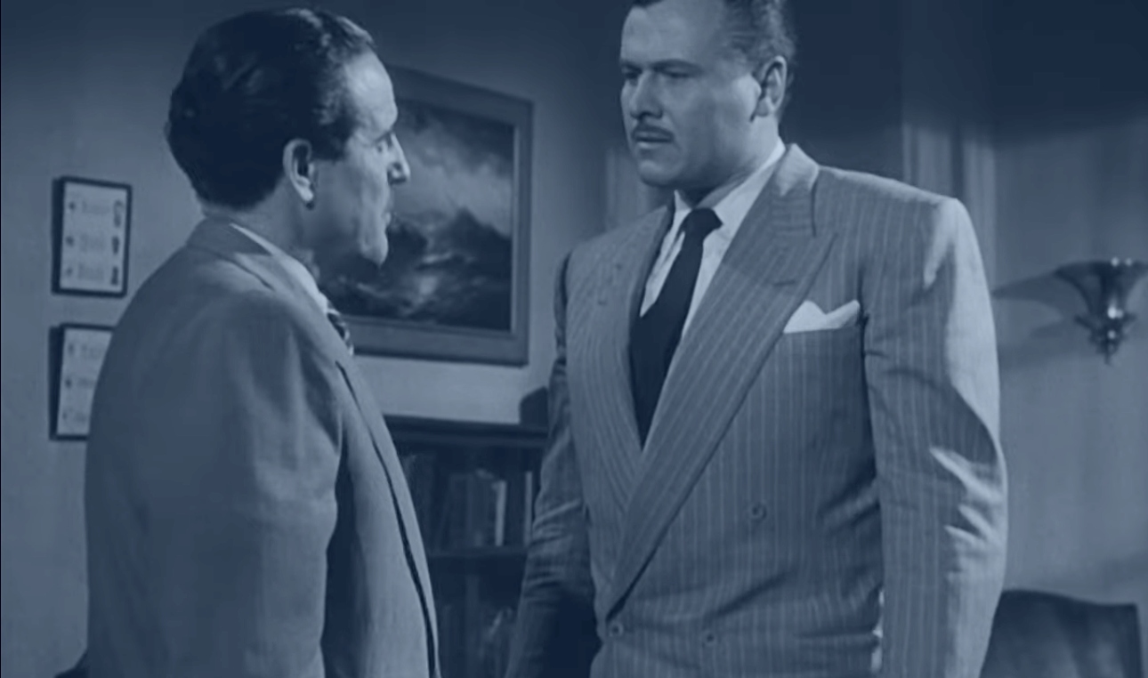 Víctor Junco and Jorge Mondragón in Aventura en Río (1953)