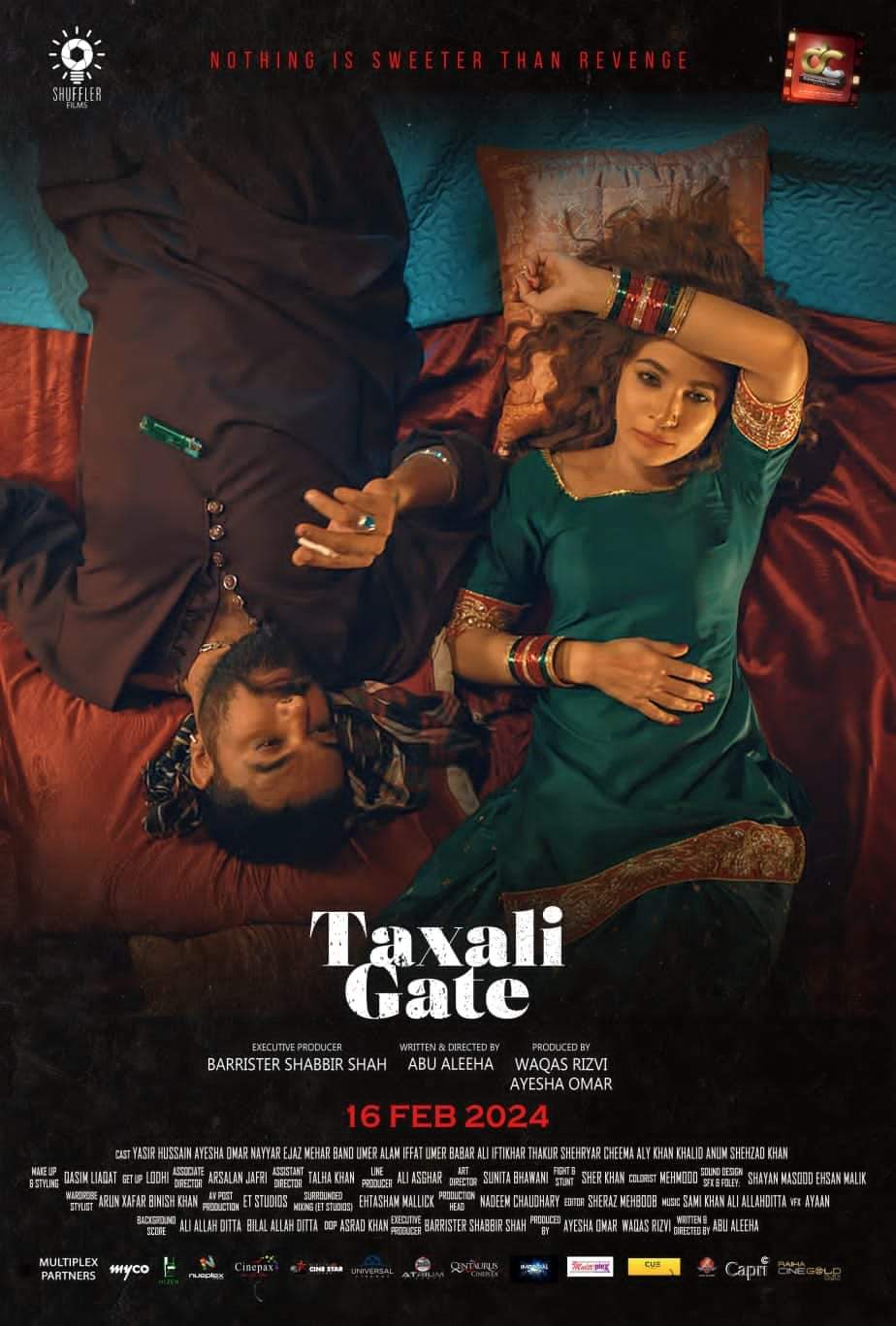 Ayesha Omar and Yasir Hussain in Taxali Gate (2024)