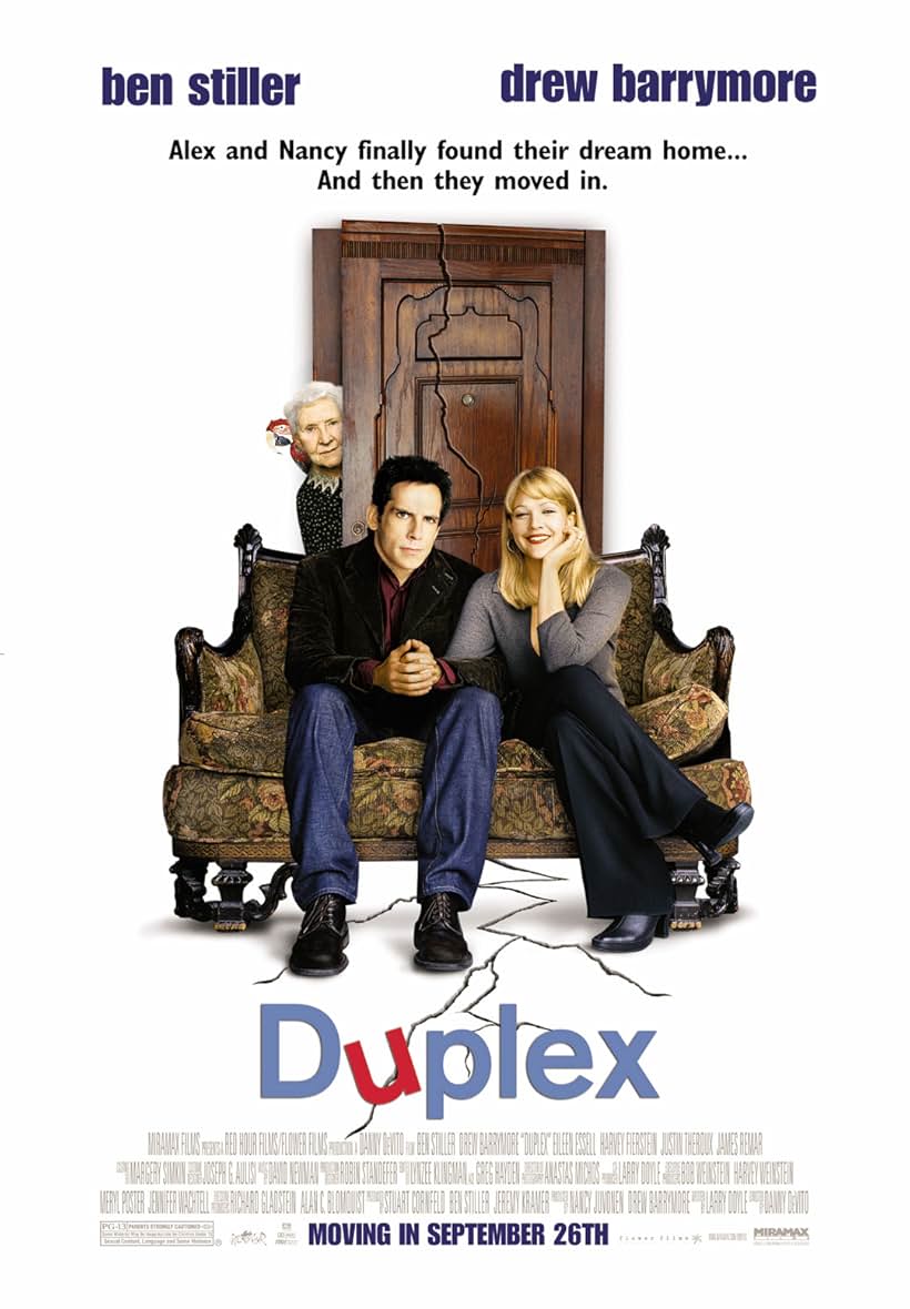 Drew Barrymore, Ben Stiller, and Eileen Essell in Duplex (2003)