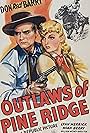 Don 'Red' Barry and Lynn Merrick in Outlaws of Pine Ridge (1942)