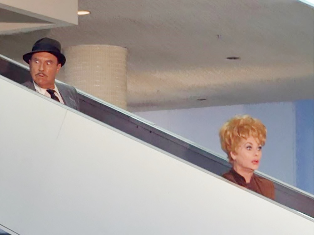 Lucille Ball and Gale Gordon in Here's Lucy (1968)