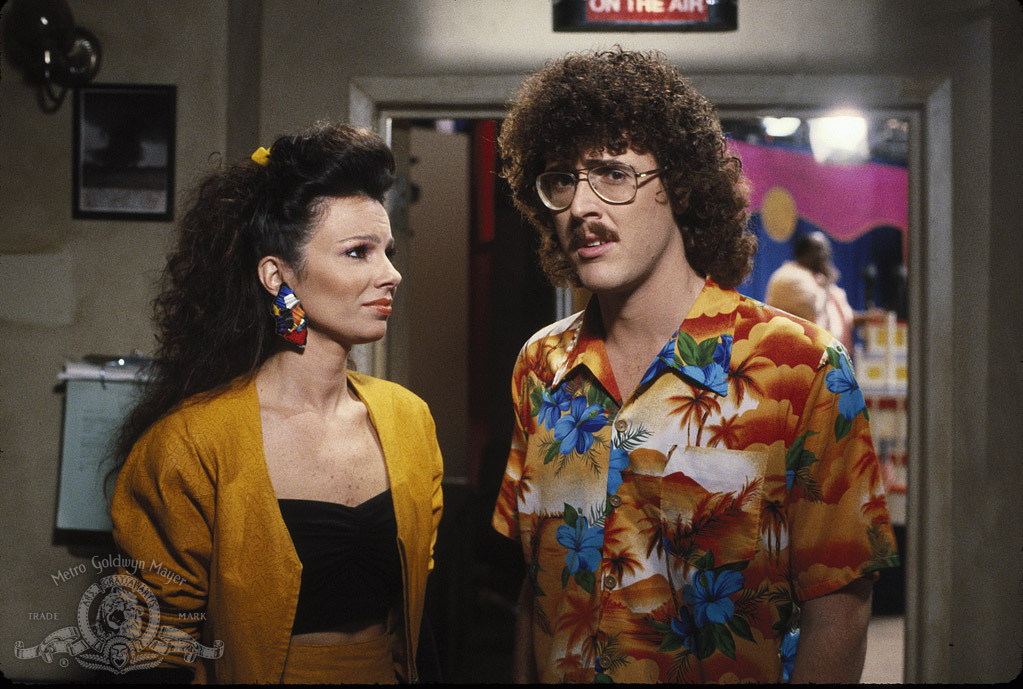 Fran Drescher and 'Weird Al' Yankovic in UHF - I vidioti (1989)