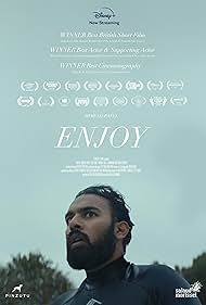 Jonathan Aris, Sara Stewart, Maddy Hill, Tasha Back, Himesh Patel, Saul Abraham, Gabriel Lo Giudice, Nick Rowell, Matt Devitt, Tom Sweet, and Callum Cameron in Enjoy (2021)