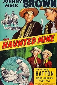 Johnny Mack Brown and Raymond Hatton in The Haunted Mine (1946)