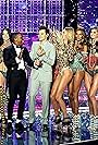 Adriana Lima, Leslie Odom Jr., Candice Swanepoel, Harry Styles, Taylor Hill, Jasmine Tookes, and Romee Strijd in The Victoria's Secret Fashion Show (2017)