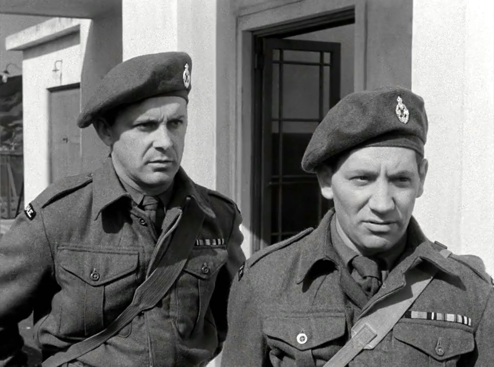 Alfie Bass and Bill Kerr in The Night My Number Came Up (1955)