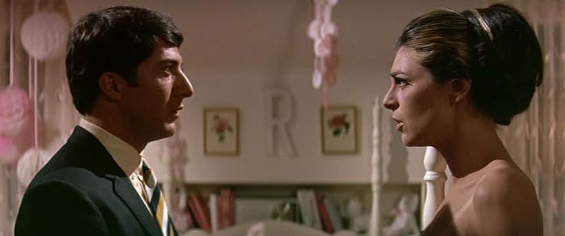 Dustin Hoffman and Anne Bancroft in The Graduate (1967)