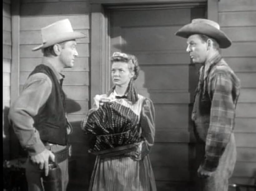 Gail Davis, Ross Ford, and Kenneth Tobey in The Lone Ranger (1949)