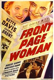 Bette Davis and George Brent in Front Page Woman (1935)