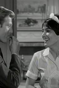 Robert Redford and Zohra Lampert in The Alfred Hitchcock Hour (1962)