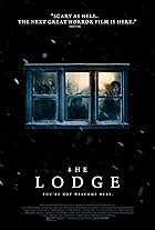 Riley Keough, Jaeden Martell, and Lia McHugh in The Lodge (2019)