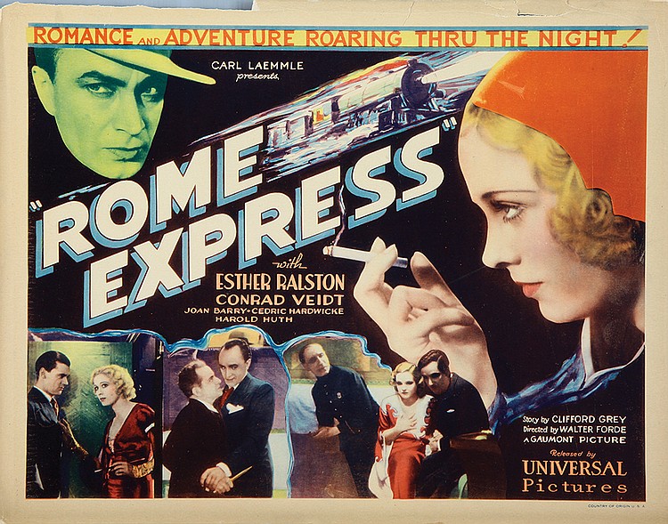 Joan Barry, Cedric Hardwicke, Harold Huth, Esther Ralston, Conrad Veidt, and Hugh Williams in Rome Express (1932)