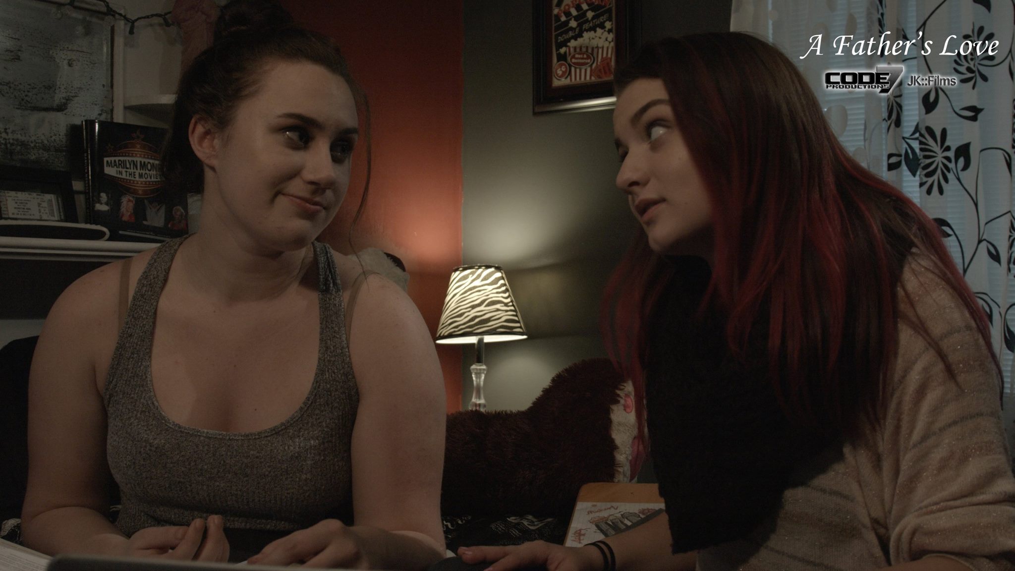 Taylor-Grace Davis and Laci Mercede in A Father's Love (2016)