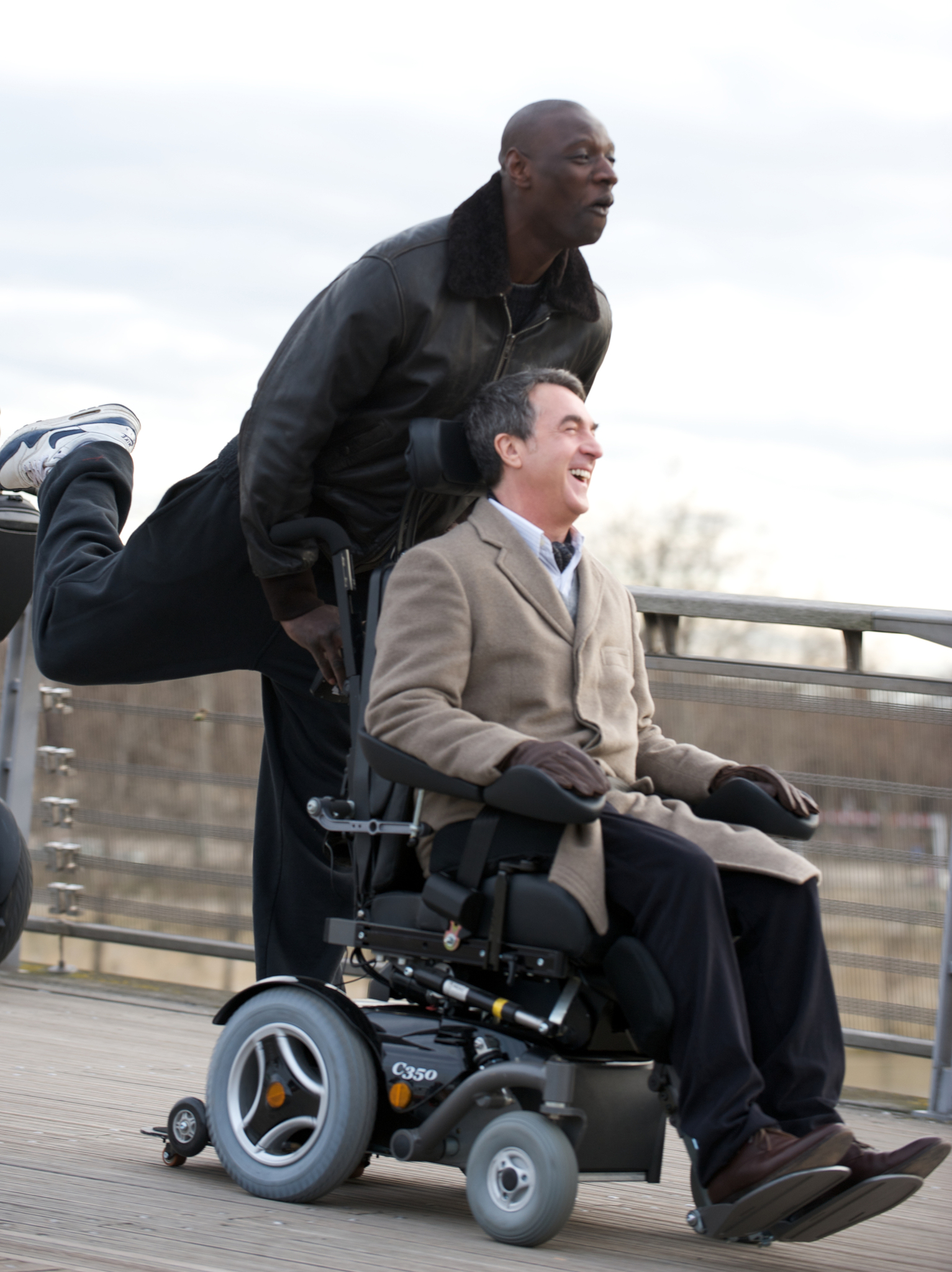 François Cluzet and Omar Sy in Intouchables (2011)