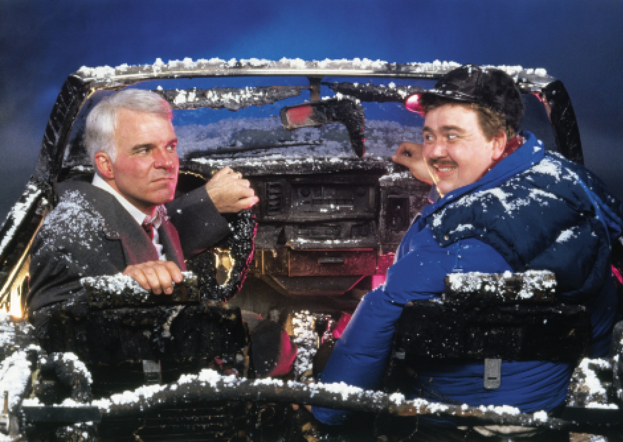 Steve Martin and John Candy in Planes, Trains & Automobiles (1987)