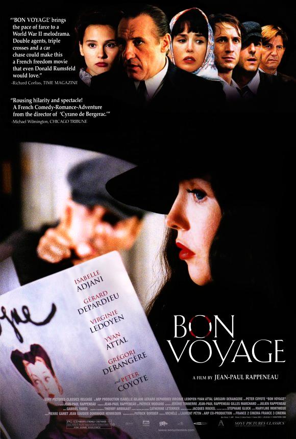 Isabelle Adjani, Gérard Depardieu, Peter Coyote, Virginie Ledoyen, Yvan Attal, and Grégori Derangère in Bon Voyage (2003)