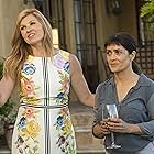 Salma Hayek and Connie Britton in Beatriz at Dinner (2017)