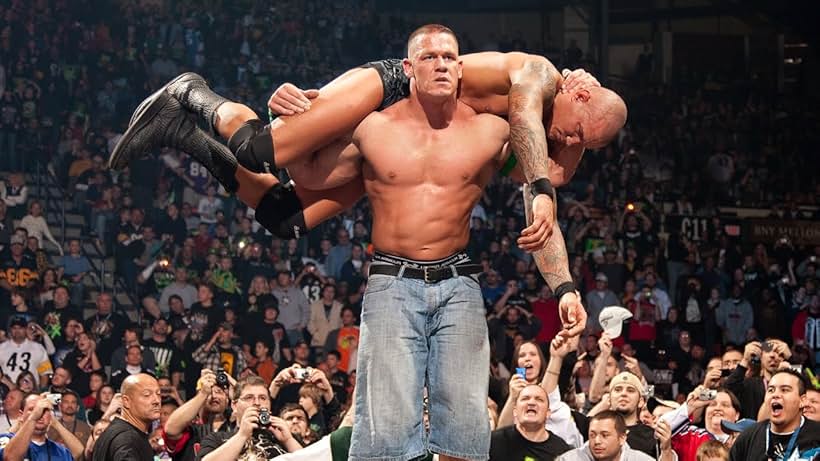 John Cena and Randy Orton in WWE Bragging Rights (2009)